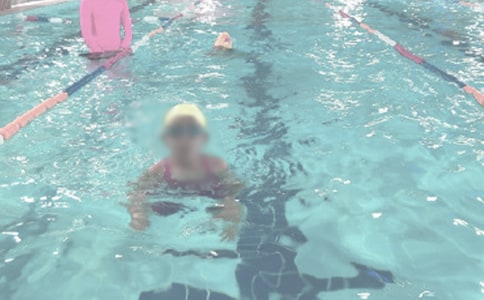 初一年级学生分享一次游泳日记